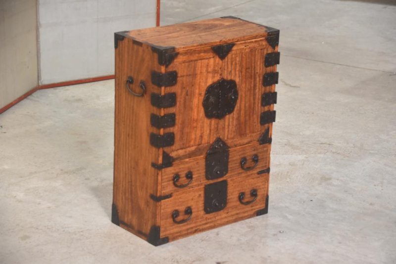 Antique Kodansu Small Chest Width:460mm - Image 10