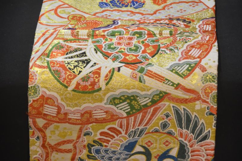 Vintage Maru Obi Sash Table Runner Length:4000mm - Image 3