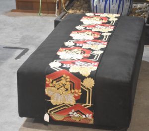Vintage Fukuro Obi/Table Runner Width:4000mm