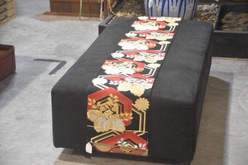 Vintage Fukuro Obi/Table Runner Width:4000mm
