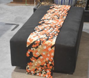 Vintage Fukuro Obi/Table Runner Width:4000mm