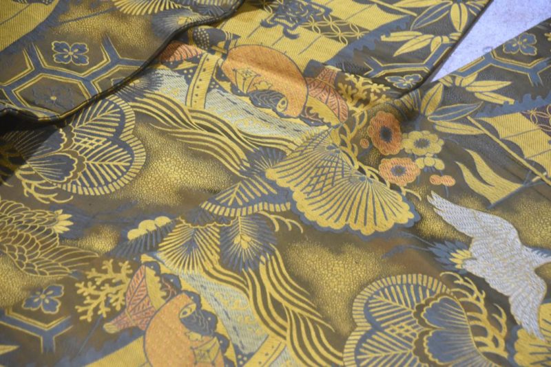 Vintage Maru Obi Sash Table Runner Length:4000mm - Image 9