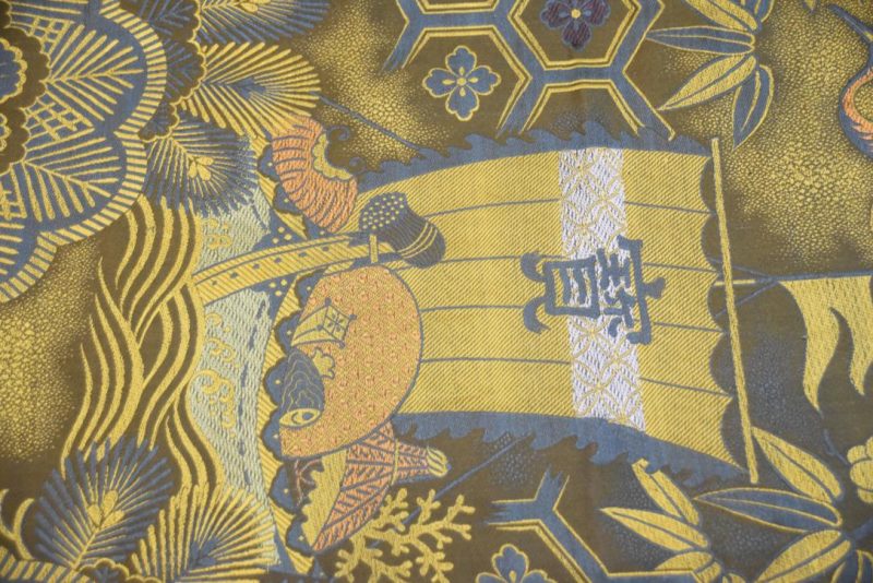 Vintage Maru Obi Sash Table Runner Length:4000mm - Image 4