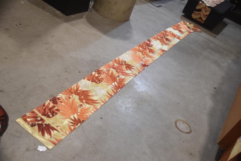 Vintage Maru Obi Sash Table Runner Length:4000mm - Image 5