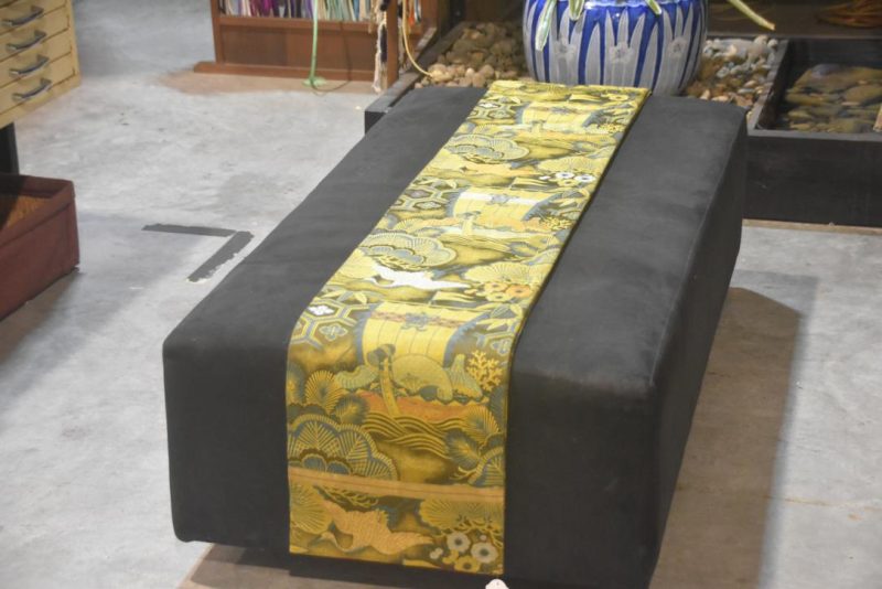 Vintage Maru Obi Sash Table Runner Length:4000mm