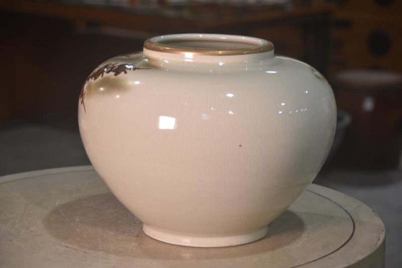 Japanese Cherry Blossom Ceramic Vase Width:310mm - Image 5