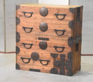Antique 2 Section Clothing Chest Width:900mm
