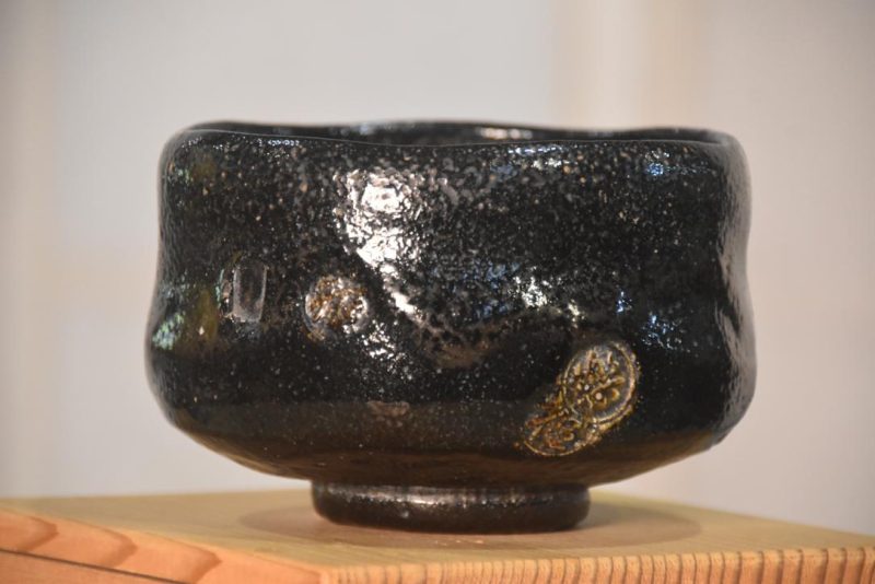 Raku Chawan Tea Bowl in a Box  Width:122mm - Image 3