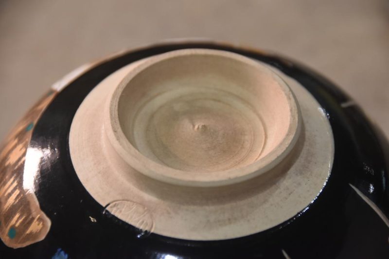 Kyoyaki Chawan Tea Bowl Width:122mm - Image 2