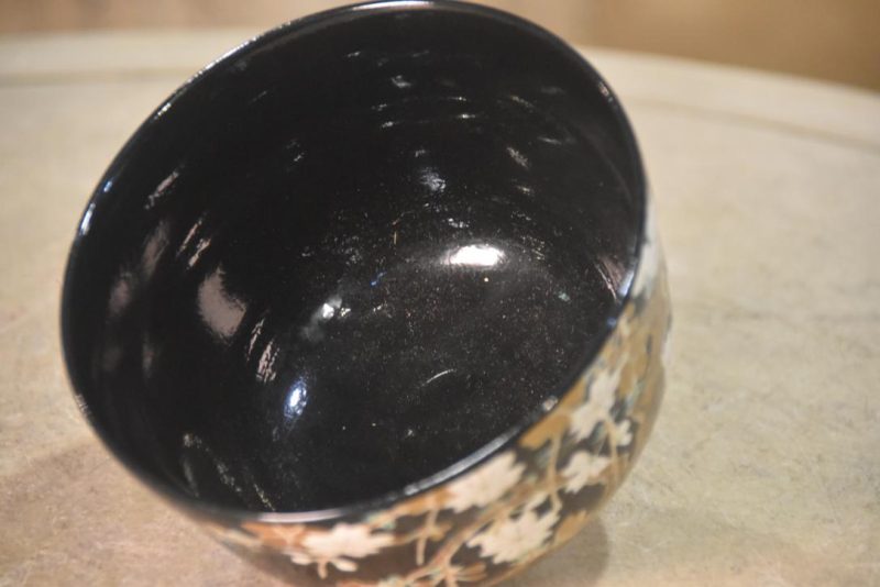 Kyoyaki Chawan Tea Bowl Width:122mm - Image 5