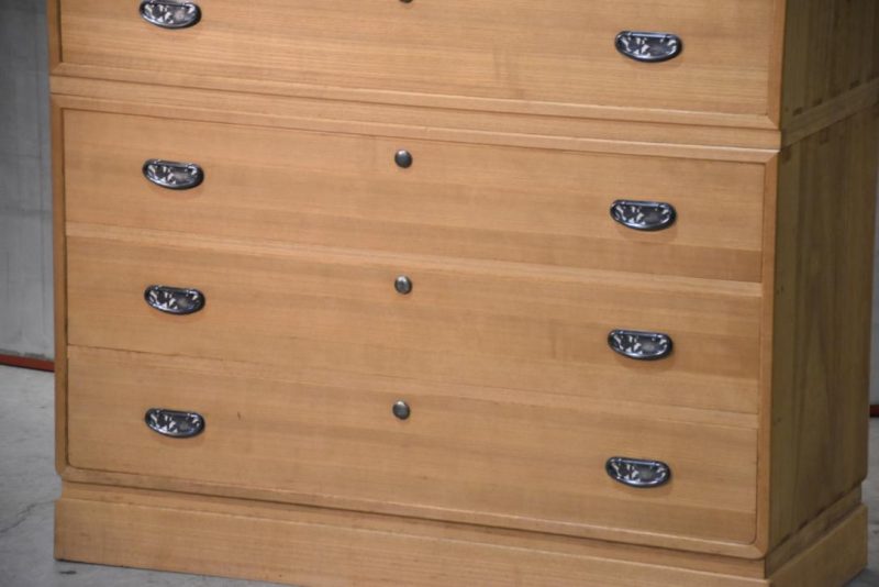 Japanese Vintage Wedding Chest (2 Sections) Width:1060mm - Image 4