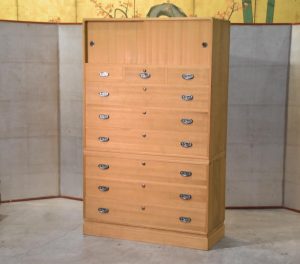 Japanese Vintage Wedding Chest (2 Sections) Width:1060mm
