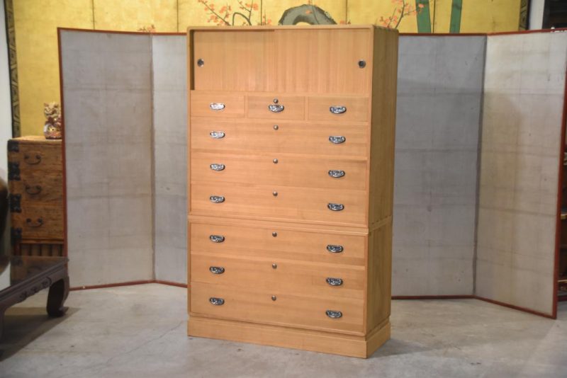 Japanese Vintage Wedding Chest (2 Sections) Width:1060mm