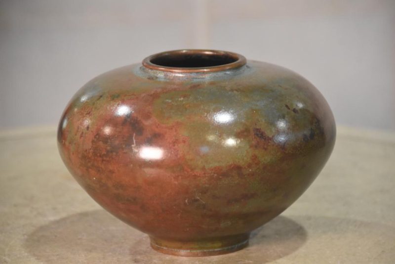 Murashido Bronze Vase Width:170mm - Image 5