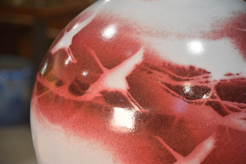 Contemporary Japanese Pottery Vase Width:320mm - Image 2