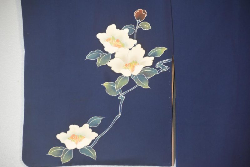 Chrysanthemum Vintage Silk Haori Jacket - Image 6