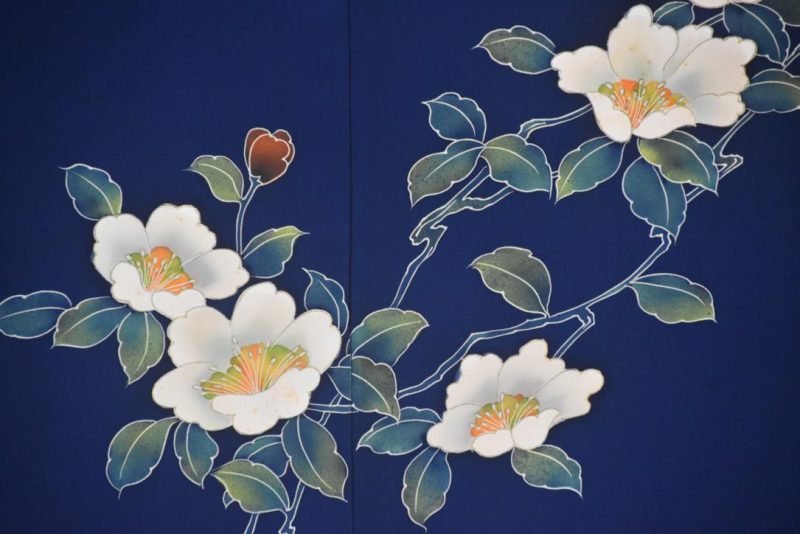 Chrysanthemum Vintage Silk Haori Jacket - Image 2