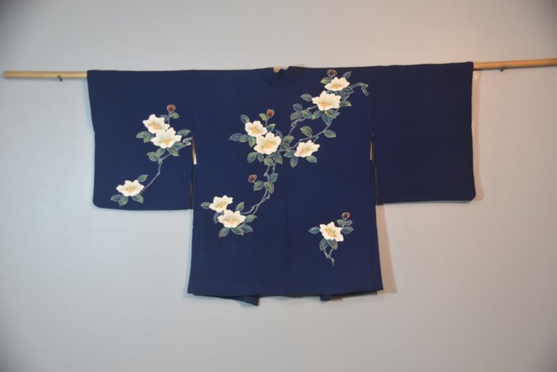 Chrysanthemum Vintage Silk Haori Jacket