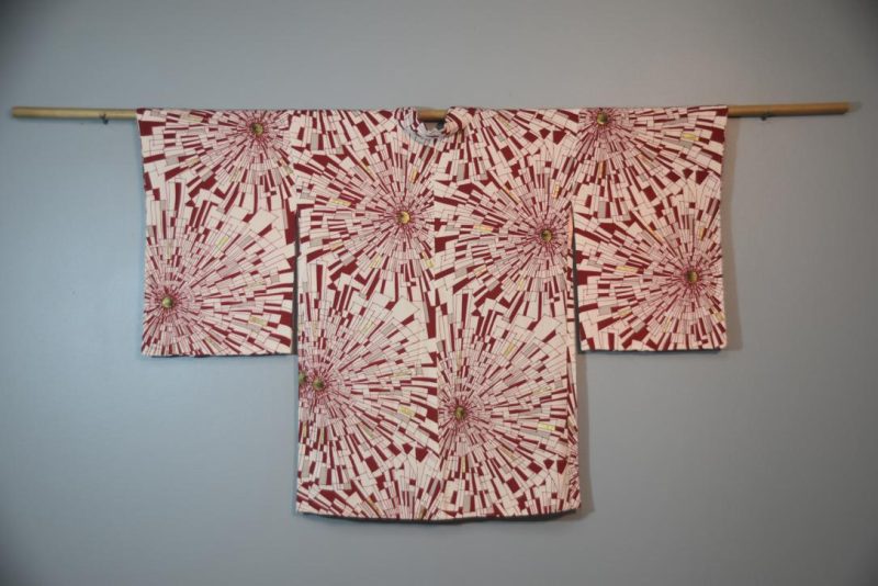 Meteor Rays Vintage Silk Haori Jacket