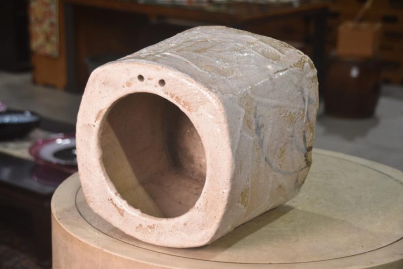 Shino Pottery Hibachi Width:250mm - Image 2