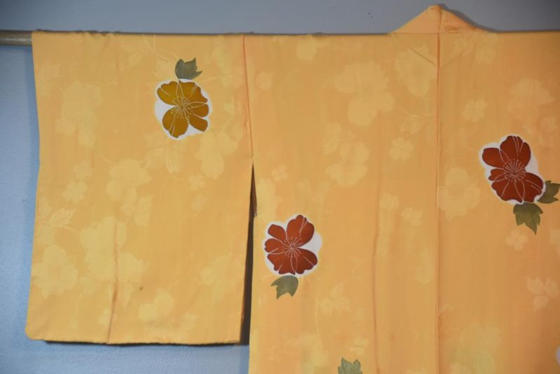 Luxurious Vintage Silk Jacquard Haori Jacket - Image 8