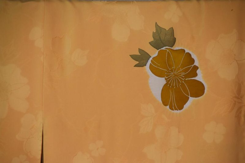Luxurious Vintage Silk Jacquard Haori Jacket - Image 2