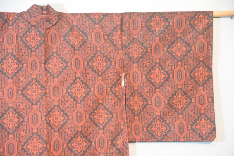 Meisen Weave Vintage Silk Haori Jacket - Image 2