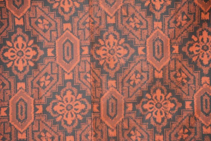 Meisen Weave Vintage Silk Haori Jacket - Image 3