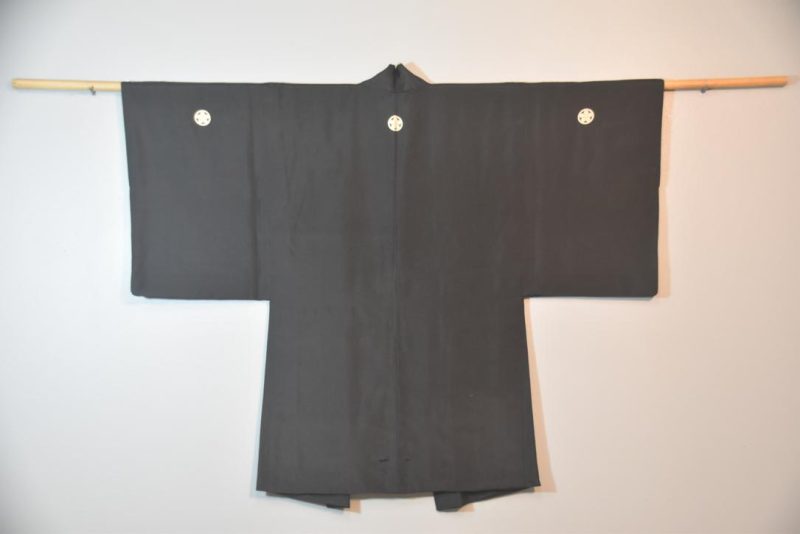 Vintage Japanese Silk Mans Haori (Kimono Jacket) - Image 4
