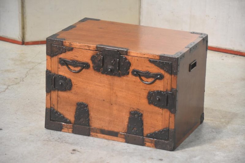 Meiji Period Funa Dansu Ship's Chest Width:520mm