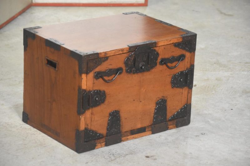 Meiji Period Funa Dansu Ship's Chest Width:520mm - Image 6