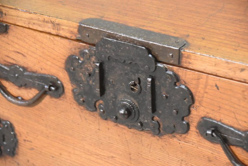 Meiji Period Funa Dansu Ship's Chest Width:520mm - Image 2