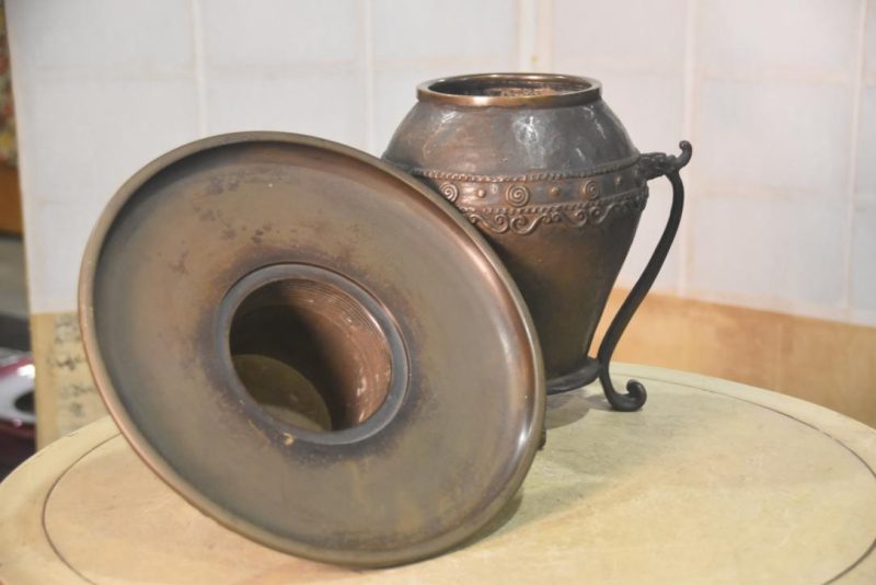 Bronze Usubata Vase Width:300mm - Image 4