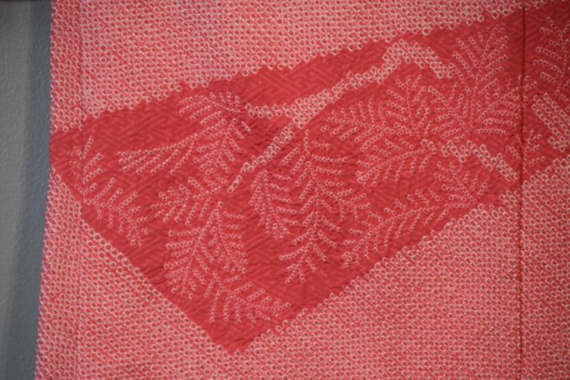 Shibori Vintage Silk Haori Jacket - Image 2