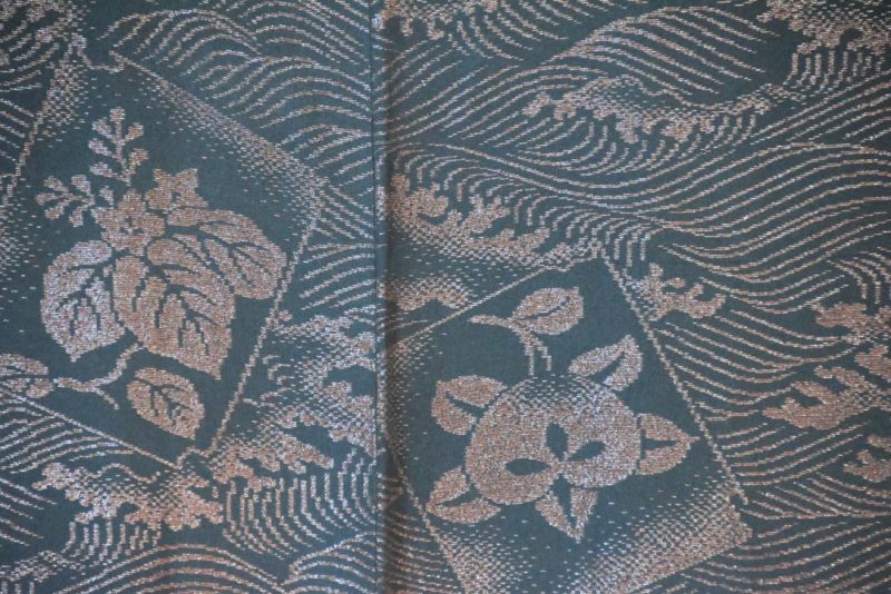 Lacquer Thread Vintage Silk Haori Jacket - Image 2