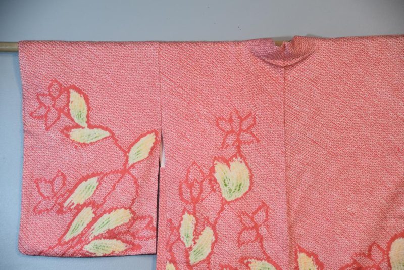 Shibori Vintage Silk Haori Jacket - Image 3
