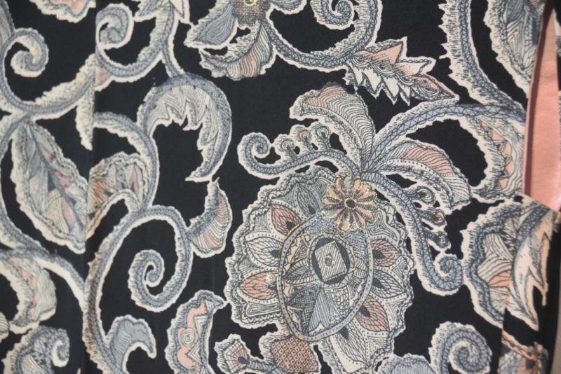 Funky Paisley Vintage Silk Haori Jacket - Image 6