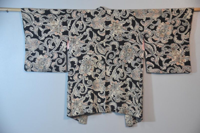 Funky Paisley Vintage Silk Haori Jacket - Image 5