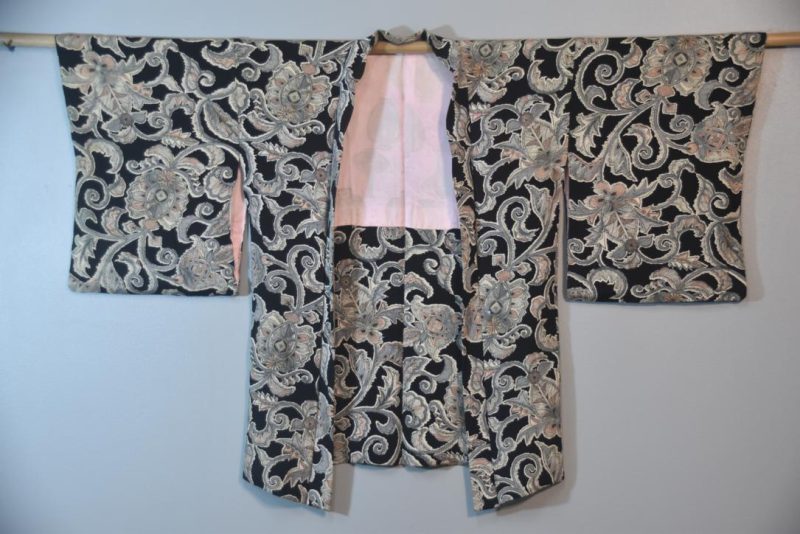 Funky Paisley Vintage Silk Haori Jacket - Image 4