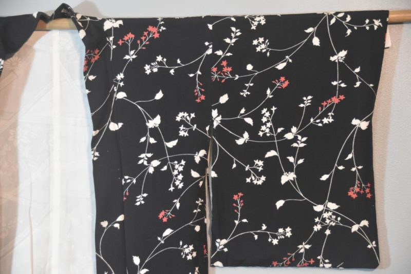 Vintage Silk Haori Jacket - Image 4