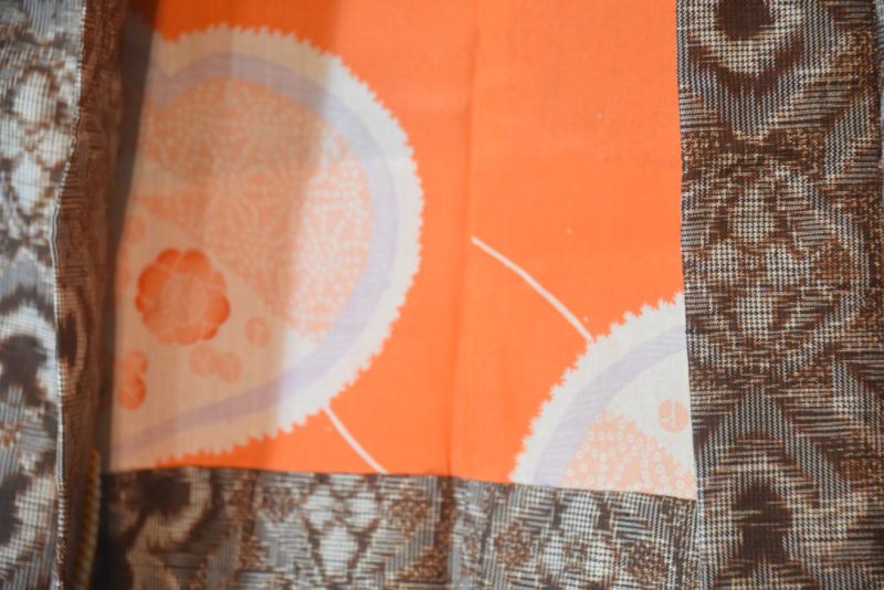 Oshima Mud Dyed Silk Haori Jacket - Image 3