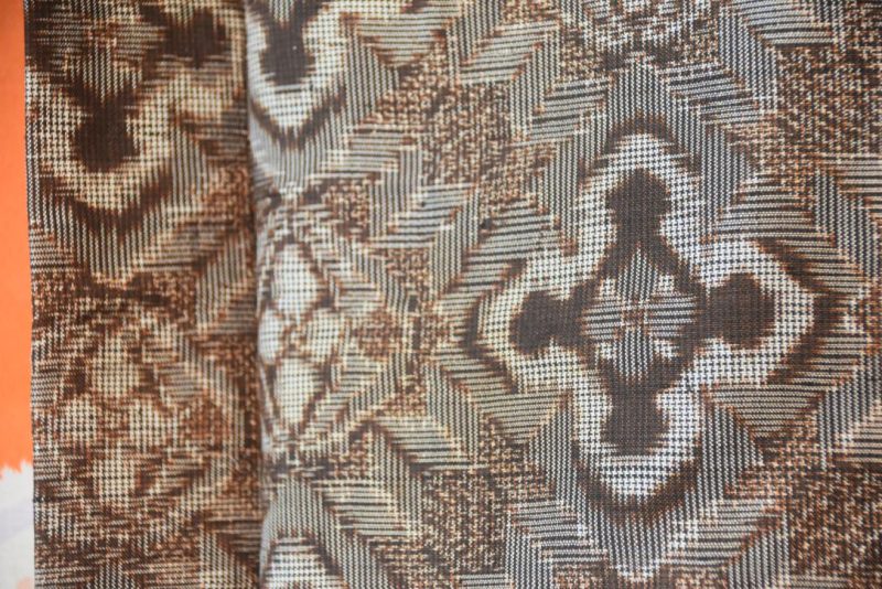 Oshima Mud Dyed Silk Haori Jacket - Image 2