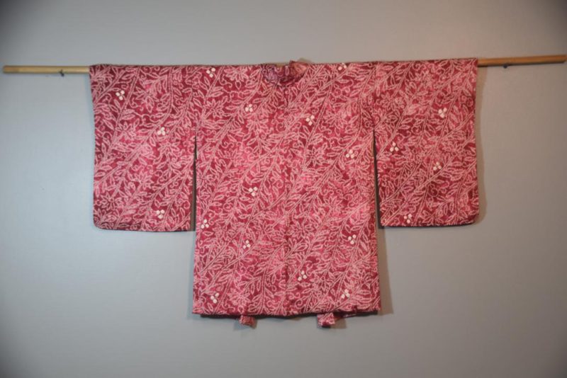 Fine Shibori Vintage Silk Haori Jacket