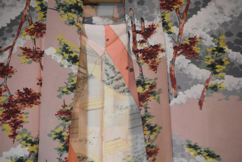 1950's Vintage Silk Haori Jacket - Image 6