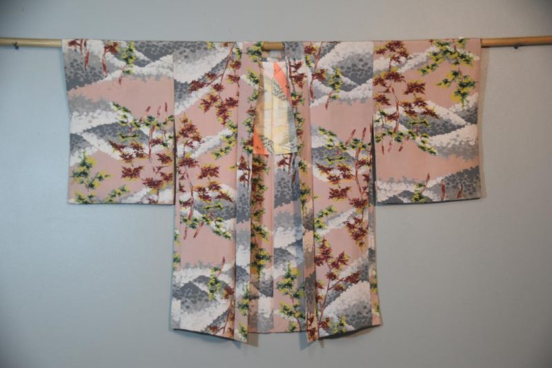1950's Vintage Silk Haori Jacket - Image 5