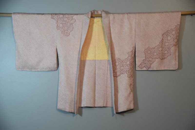 Vintage Silk Shibori (Tie Dyed) Haori Jacket - Image 4