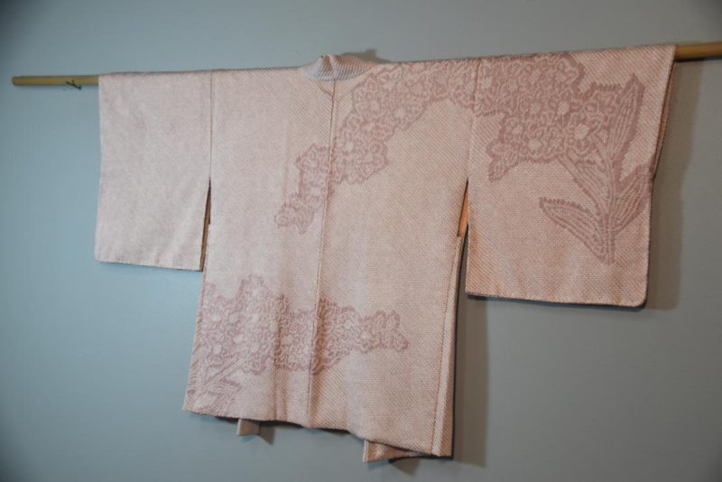 Vintage Silk Shibori (Tie Dyed) Haori Jacket - Image 5