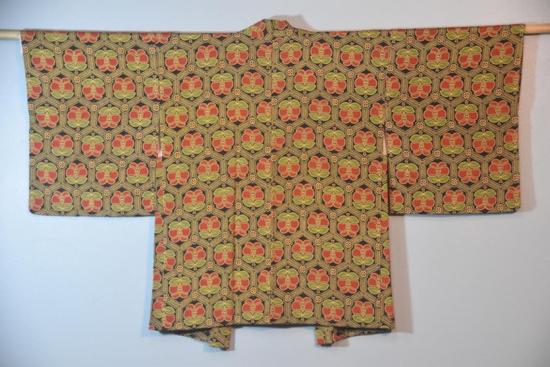 Vintage Silk Haori Jacket - Image 5