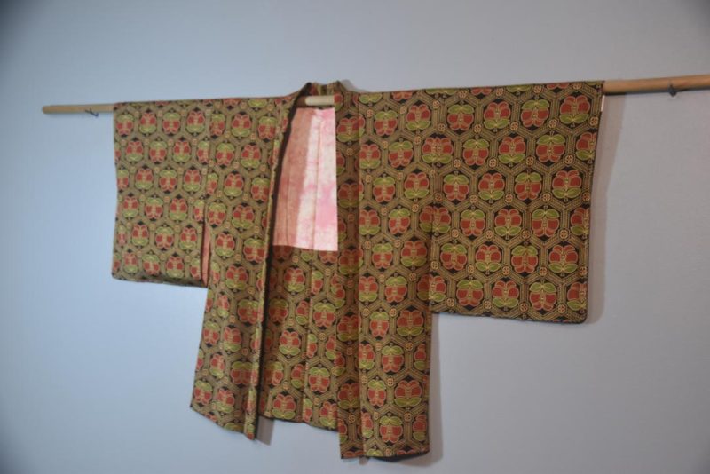 Vintage Silk Haori Jacket - Image 3