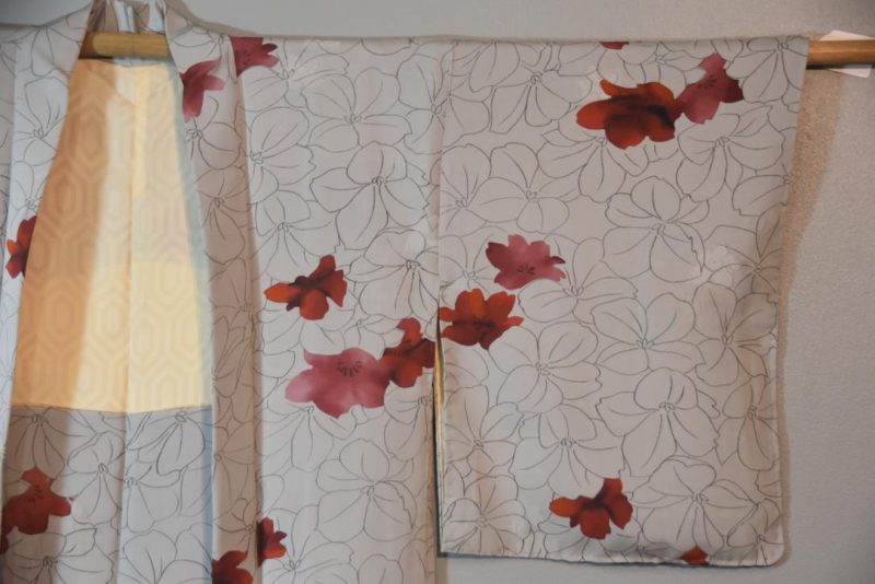 Vintage Silk Haori Jacket - Image 4